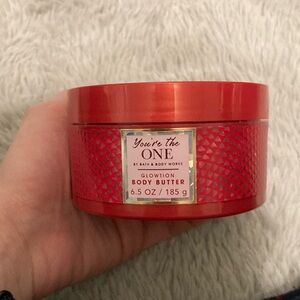 Bath and body works ‘you’re the one’ glowtion body butter